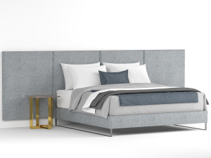poliform bed Modelo 3D