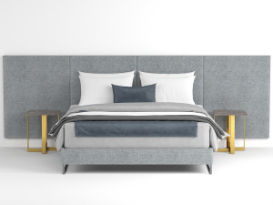 poliform bed Modelo 3D