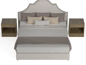 letto classico Modello 3D