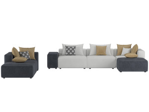 natuzzi sofa 3D 모델
