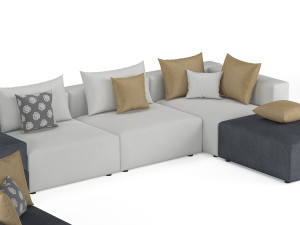natuzzi sofa 3D 모델
