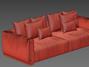sofa contemporary 3D Model