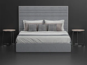 porada boheme bed 3D Model