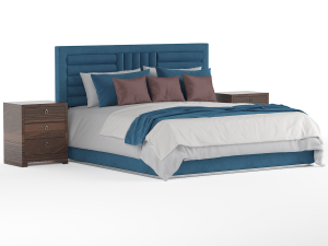 fendi casa bed Modello 3D