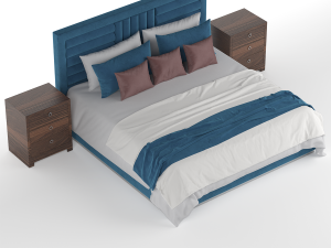 fendi casa bed Modello 3D