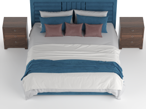 fendi casa bed Modello 3D