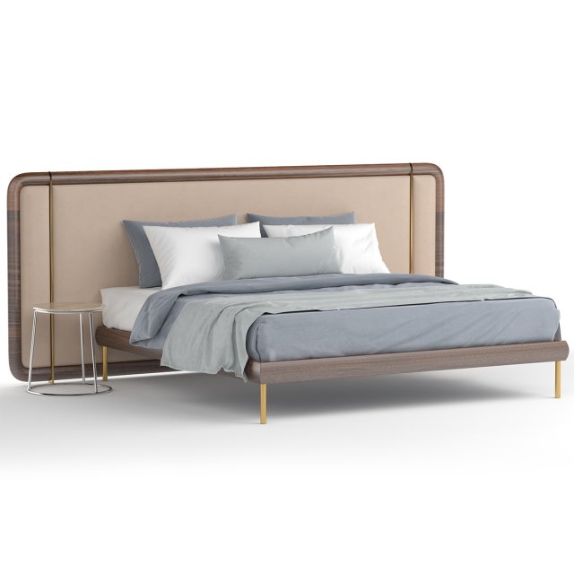 killain bed porada Modelo 3D .c4d .max .obj .3ds .fbx .stl .blend 