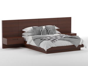 studio mcgee bed Modelo 3D