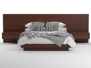 studio mcgee bed 3Dモデル