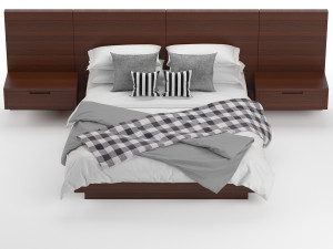 studio mcgee bed 3Dモデル
