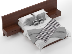 studio mcgee bed 3Dモデル