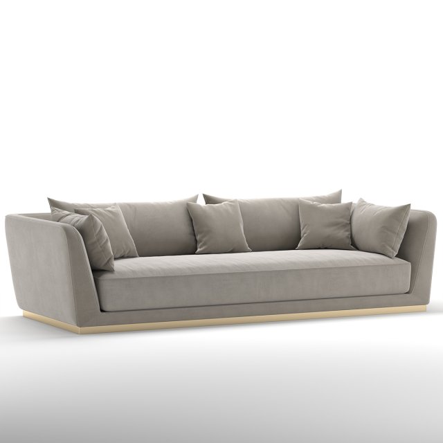 ulivi salotti dorian sofa 3D Модель .c4d .max .obj .3ds .fbx .stl .blend 