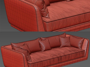 ulivi salotti dorian sofa 3D Модель