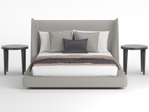 midnightletto flexform bed Modelo 3D
