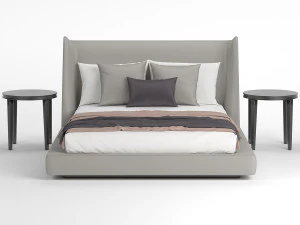 midnightletto flexform bed 3D Model