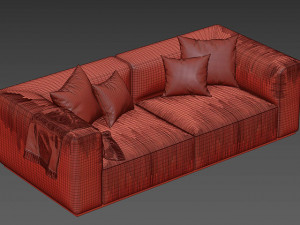living sofa 3D Model