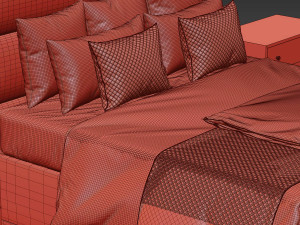 fendi casa bed 3D-Modell