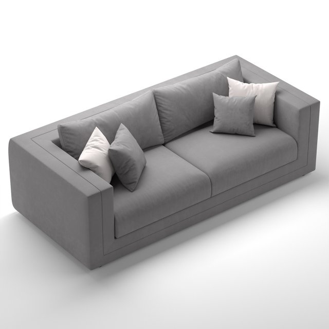 heritage tancredi sofa Modelo 3D .c4d .max .obj .3ds .fbx .stl .blend 