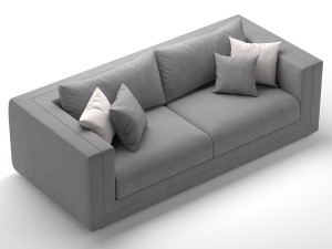 heritage tancredi sofa 3D Model