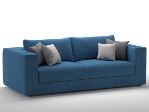 heritage tancredi sofa Modelo 3D