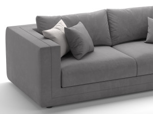 heritage tancredi sofa Modelo 3D