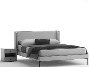 neon bed Modèle 3D