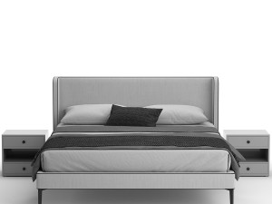 neon bed 3D मॉडल