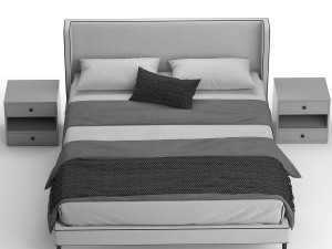 neon bed 3D मॉडल