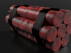 dynamite 3D Model