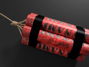 dynamite 3D Model