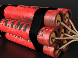 dynamite 3D Model