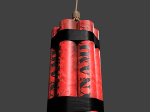 dynamite 3D Model