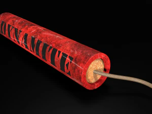 dynamite 3D Model