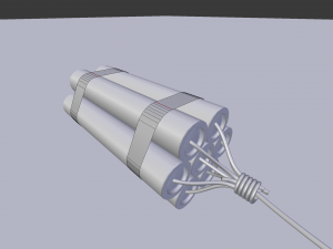 dynamite 3D 模型