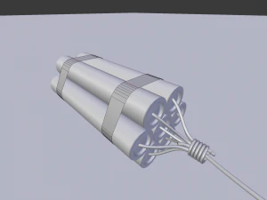 dynamite 3D Model