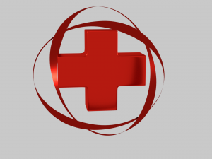 medical cross 3D Model