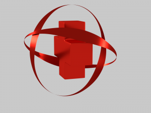 medical cross 3D Model