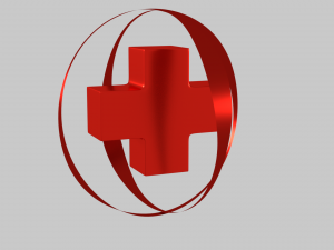 medical cross 3D Model