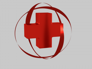 medical cross 3D Model