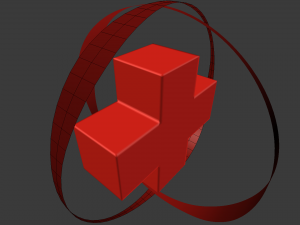 medical cross 3D Model
