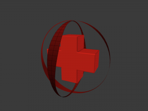medical cross 3D Model