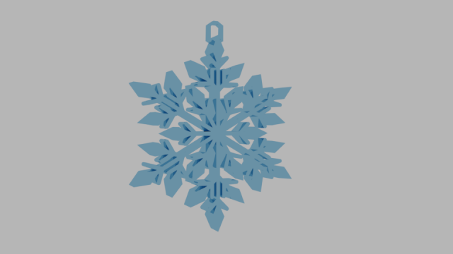 snowflake Modèles 3D en vedette .c4d .max .obj .3ds .fbx .stl .blend 