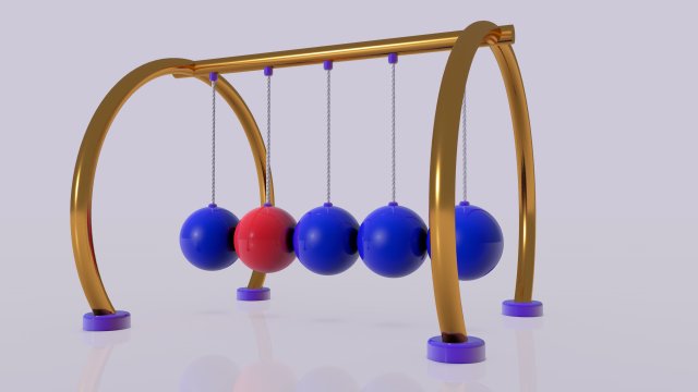 simple pendulum 3D मॉडल .c4d .max .obj .3ds .fbx .stl .blend 