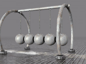 simple pendulum 3D मॉडल