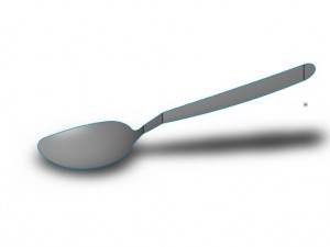 spoon 3D 모델