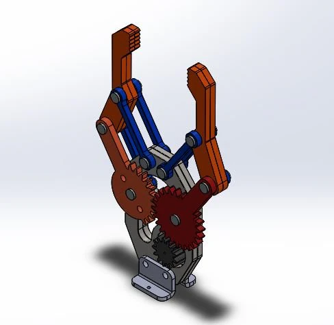 gripper 3D Print Model .c4d .max .obj .3ds .fbx .stl .blend 
