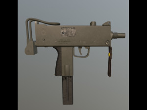 mac 10 3D Model
