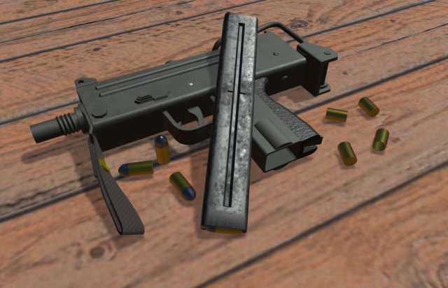 mac 10 3D Model .c4d .max .obj .3ds .fbx .stl .blend 
