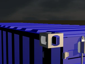 3d container for games and vfx uses 3D Model