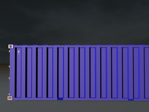3d container for games and vfx uses Model 3D